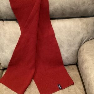 Gap Red lambswool unisex scarf like new